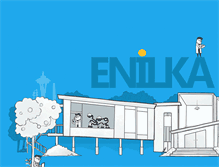 Tablet Screenshot of enilkabilisim.com